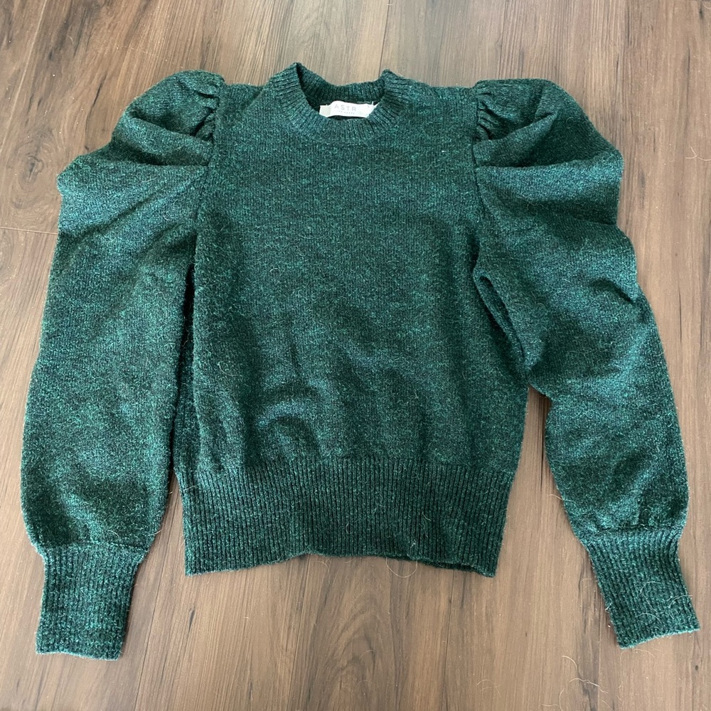 ASTR Puff Sleeve Sweater
